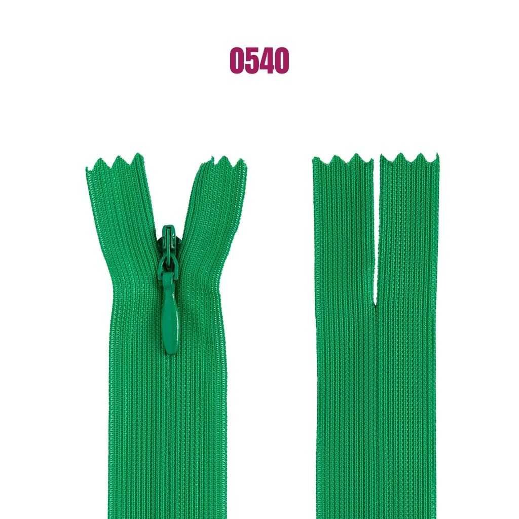 Zíper Invisível 20cm – Zíper Oculto para Costura Profissional
